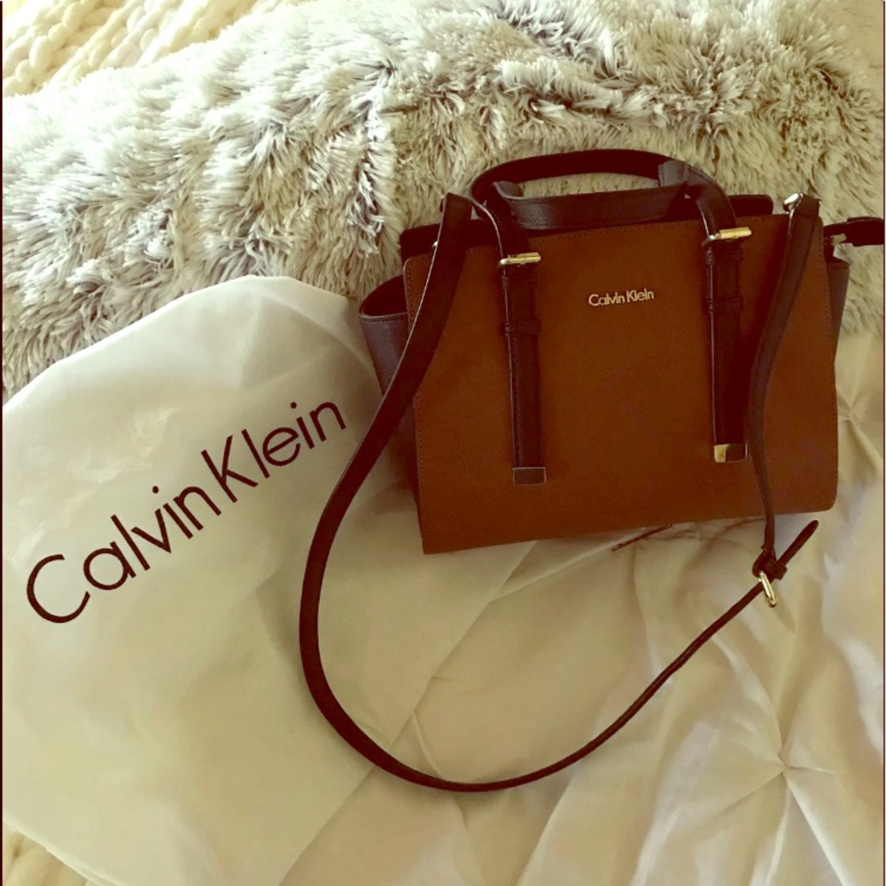 Authentic Calvin Klein Leather purse